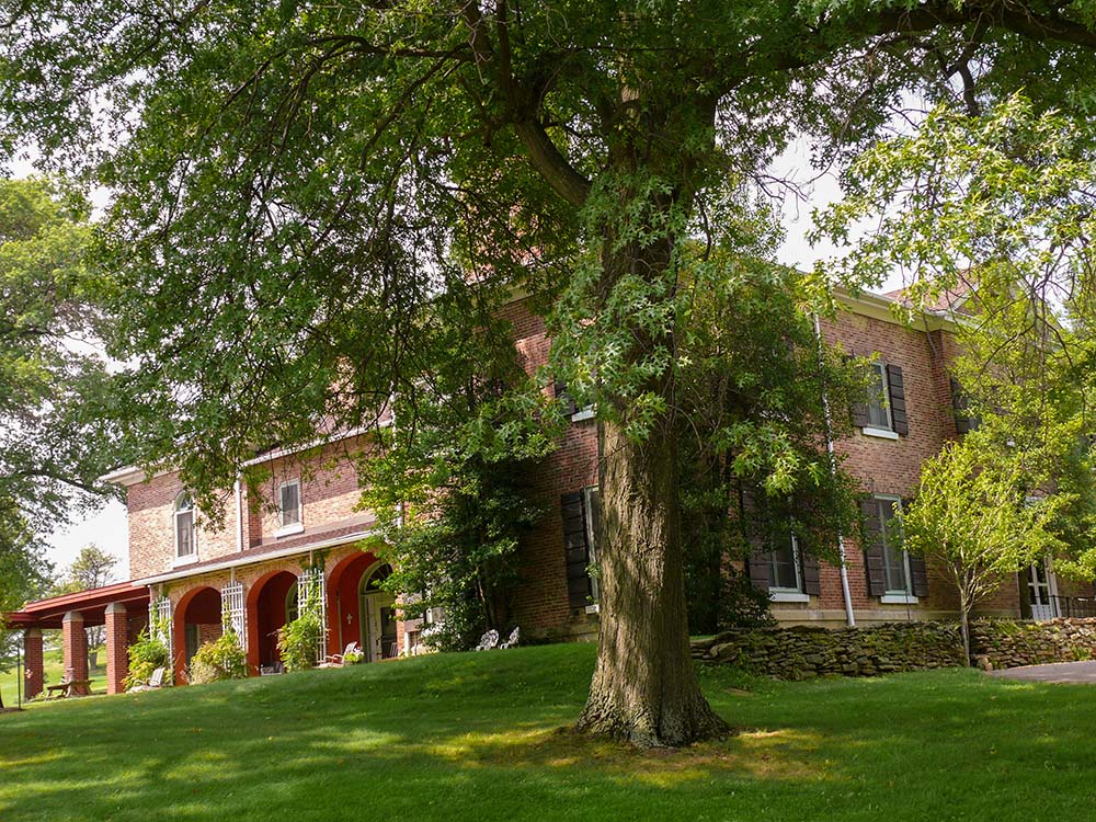 The St. Joseph Retreat Center on the property of the Congregation of the Sisters of St. Joseph in Wheeling, West Virginia (Courtesy of Congregation of the Sisters of St. Joseph)