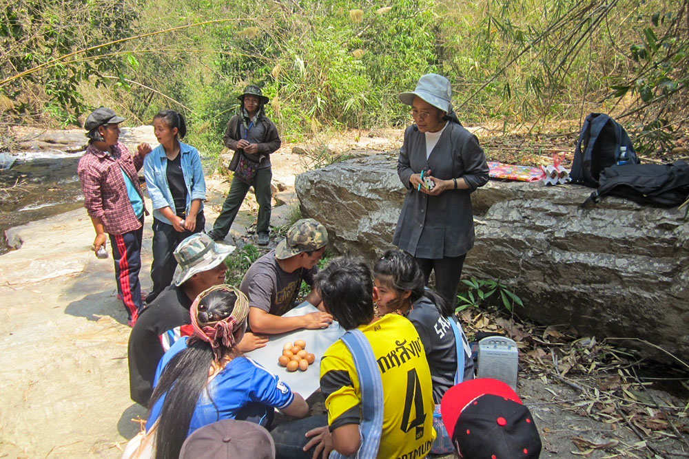 St. Paul de Chartres Sr. Marie-Agnes Suwanna Buasap works among the hill tribes in Chiang Mai, Thailand. The Thai government recently honored her as an "Outstanding Person Award for the Prevention and Suppression of Human Trafficking" for her efforts in fighting human trafficking. (Courtesy of Marie-Agnes Suwanna Buasap)