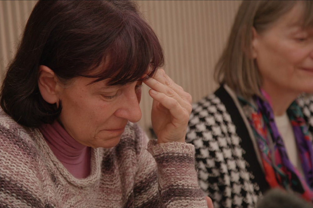 Former Loyola Community members Gloria Branciani, left, and Mirjam Kovac in "Nuns vs. The Vatican". (Black Catholic Messenger/Film2 Productions/Mighty Entertainment)