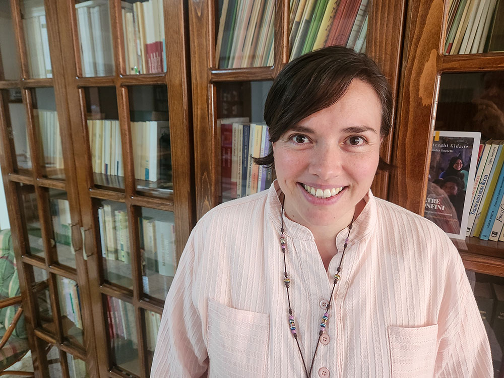 Comboni Sr. Lorena Sesatty, who is from Mexico, is a trained therapist and works in Bethlehem, West Bank, at a counseling service for families, couples and young people undergoing difficulties amid current social tensions. (GSR photo/Chris Herlinger)