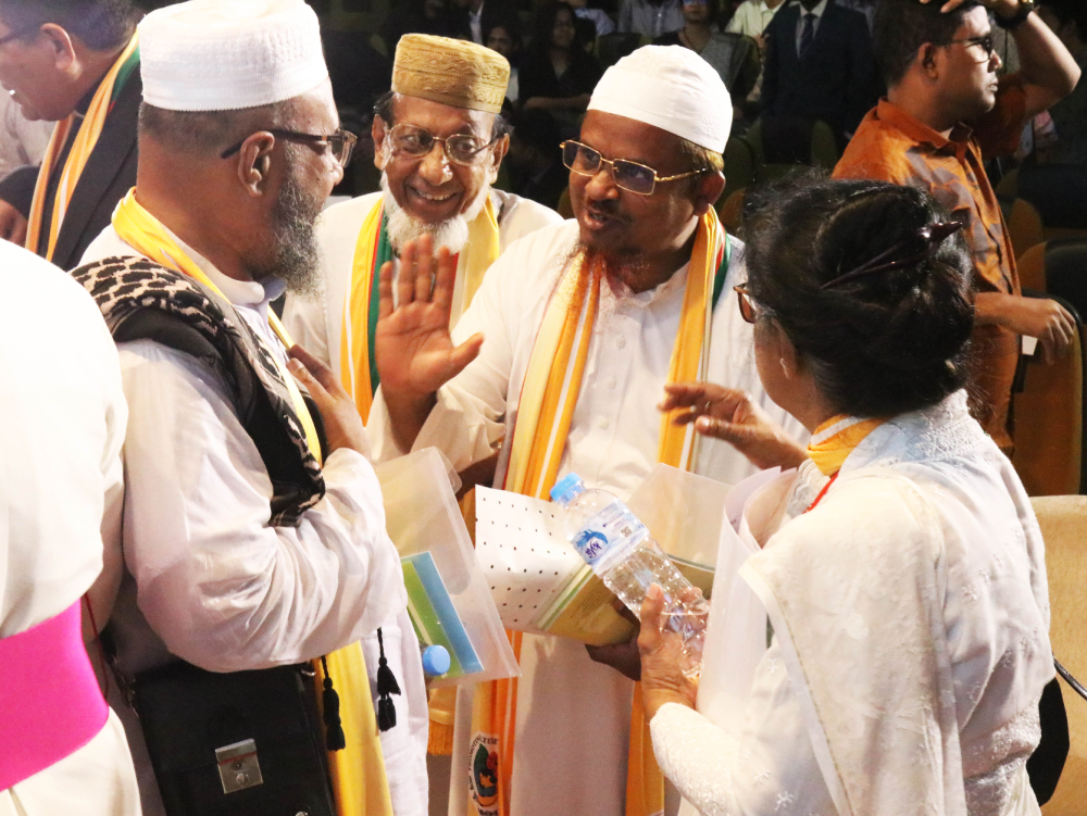 Sr. Reba Veronica D'Costa often joins in dialogue with other religious scholars as a coordinator of the Inter-Church Unity and Inter-Religious Dialogue Commission of the Dhaka Archdiocese. (Stephan Uttom Rozario)