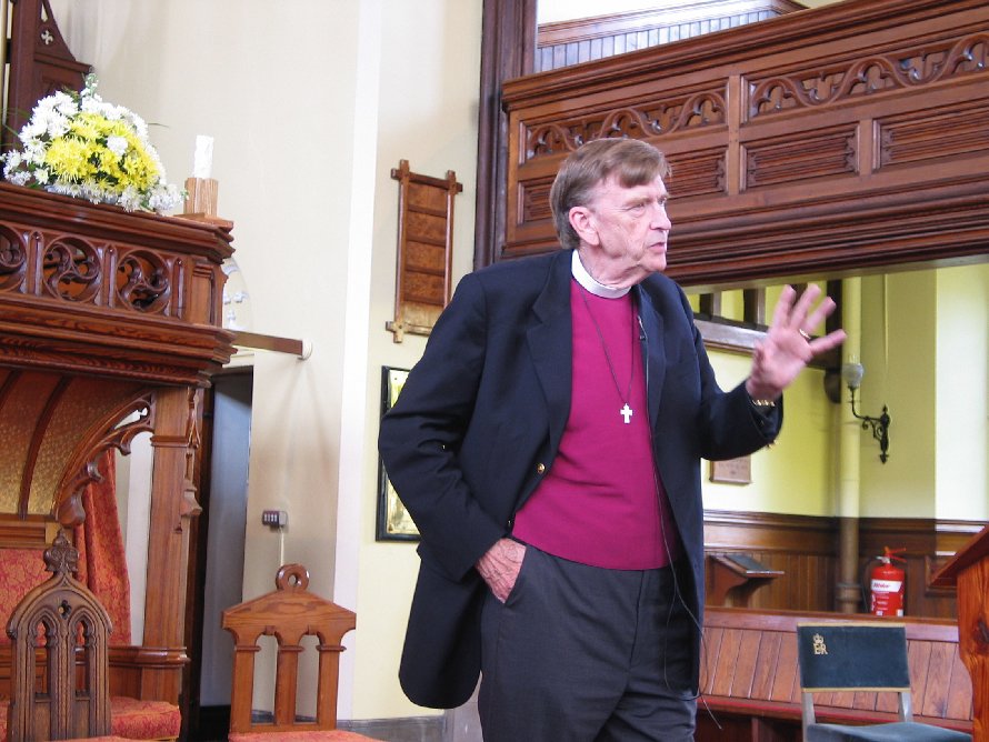  Bishop John Shelby Spong, firebrand who championed LGBTQ inclusion, has died (RNS photo by David Gibson)