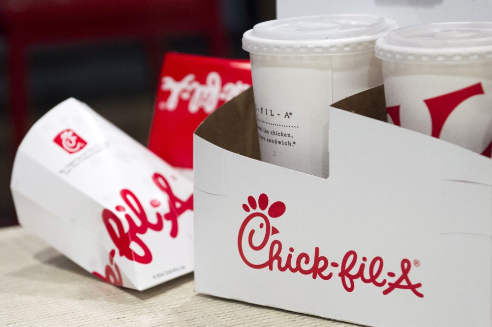 After Notre Dame students organized a petition opposing the university's decision to bring Chick-fil-A to campus, a spokesman said the company responded to the petition's concerns "in a satisfactory manner." (CNS/Reuters/Rashid Umar)