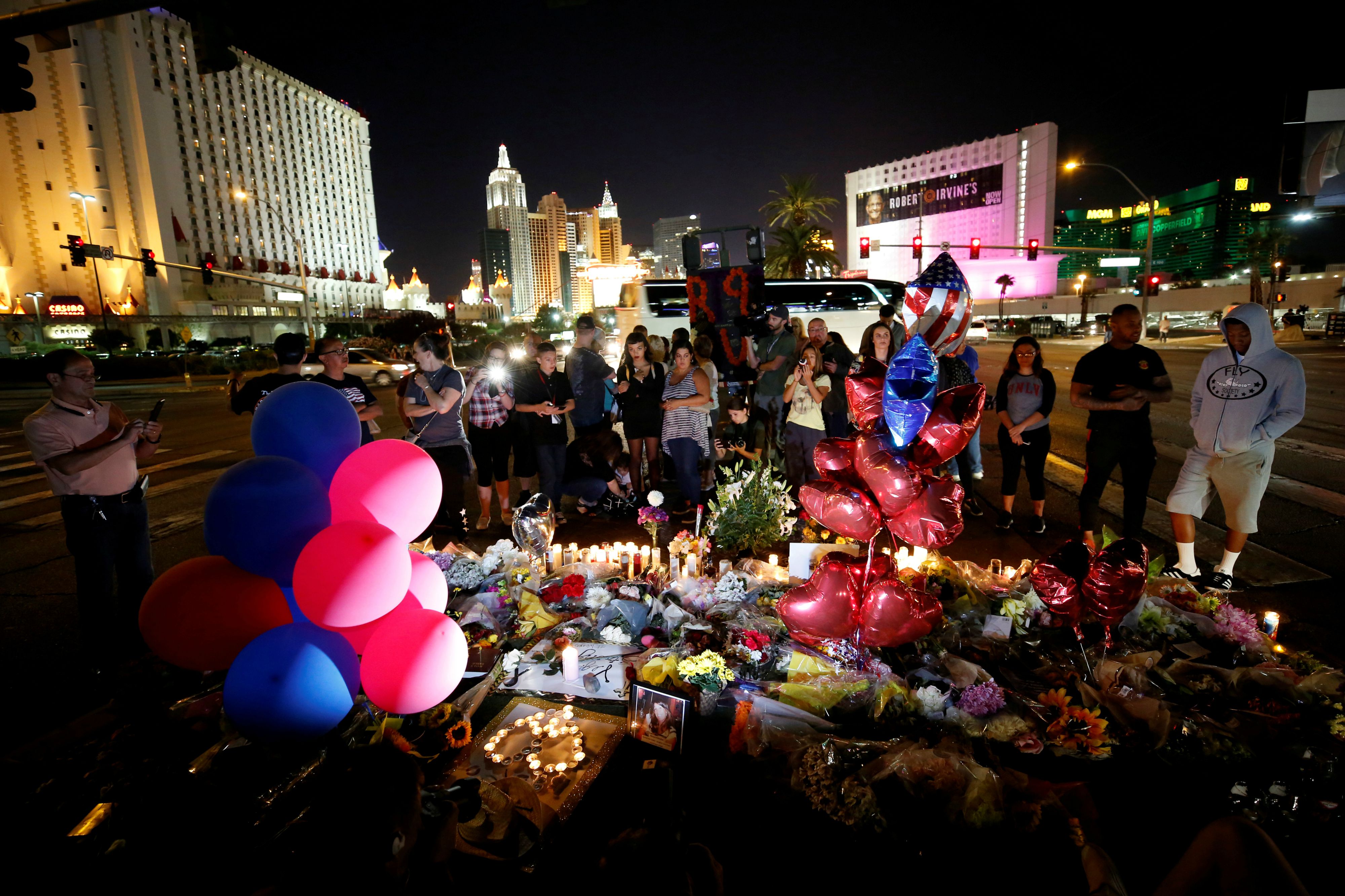 Las Vegas shooting memorial