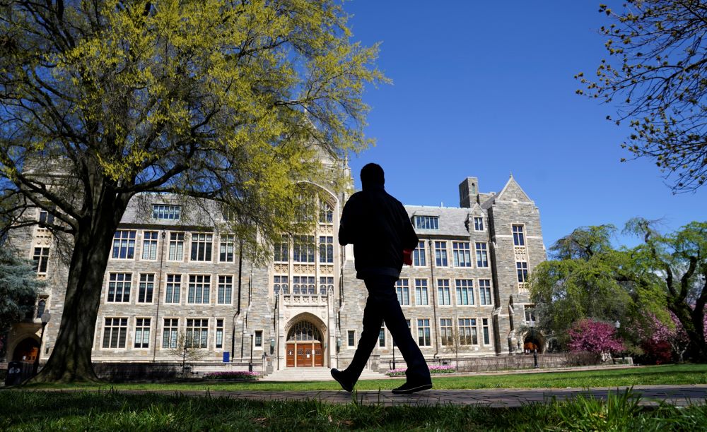 Georgetown University in Washington, D.C., founded in 1789, is the oldest Catholic university in the United States. (CNS/Reuters/Kevin Lamarque)