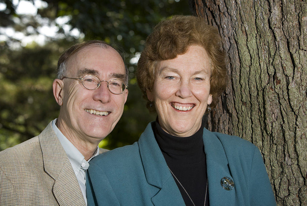John Grim and Mary Evelyn Tucker, co-founders of the Yale Forum on Religion and Ecology, served as co-executive producers of "Journey of the Universe." (Courtesy of Journey of the Universe) John Grim and Mary Evelyn Tucker, co-founders of the Yale Forum on Religion and Ecology, served as co-executive producers of "Journey of the Universe." (Courtesy of Journey of the Universe)