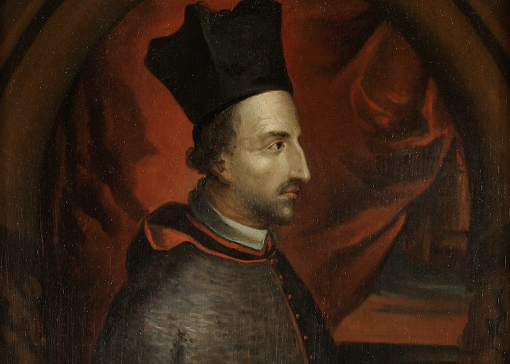 Detail of a portrait of Cornelius Jansen (1585-1638), painted circa 1700 (Wikimedia Commons/Museum Catharijneconvent/Ruben de Heer)