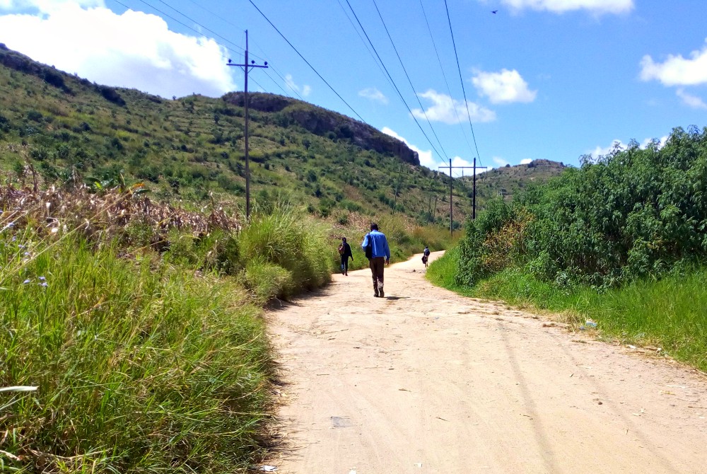 People walk along a road in Malawi April 13. (Wikimedia Commons/Matt Khofi) People walk along a road in Malawi April 13. (Wikimedia Commons/Matt Khofi)