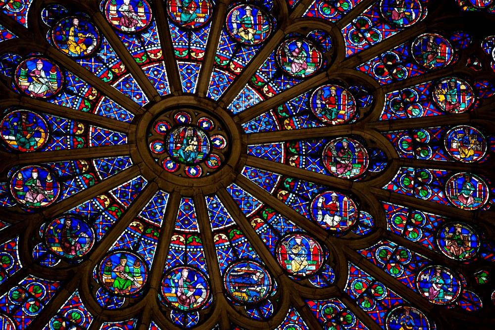 The north rose window at Notre Dame Cathedral in Paris (Flickr/Bradley Weber) The north rose window at Notre Dame Cathedral in Paris (Flickr/Bradley Weber)
