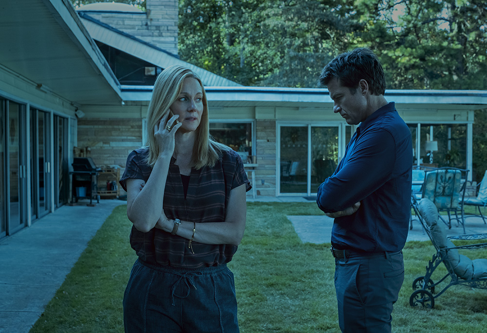 Laura Linney as Wendy Byrde and Jason Bateman as Marty Byrde in Season Three of "Ozark" (Courtesy of Netflix © 2020)