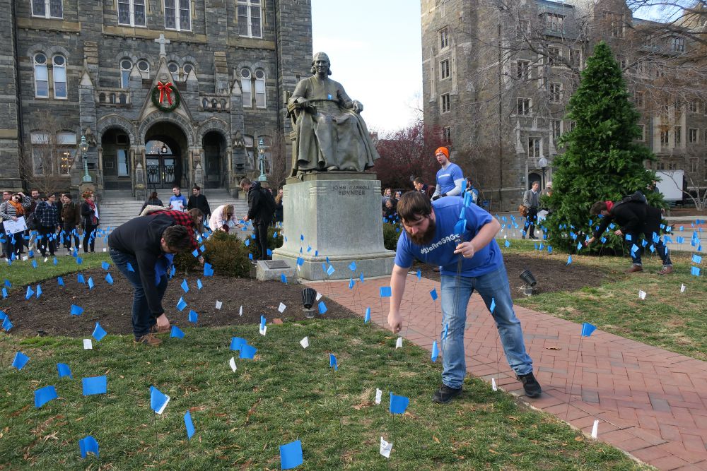 Georgetown flags