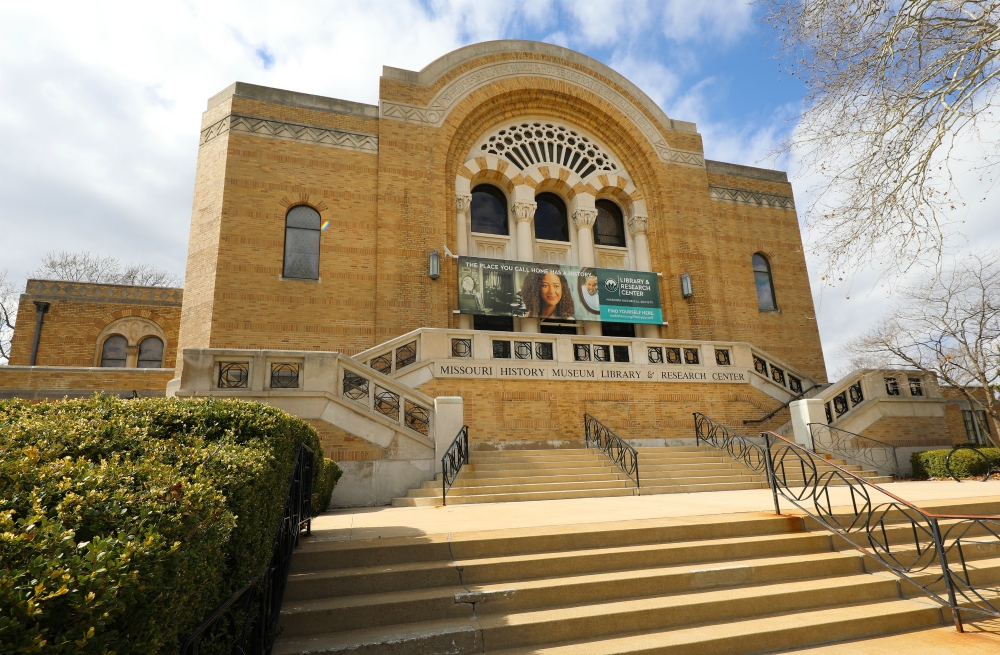 The Missouri History Museum Library and Research Center was originally the United Hebrew Congregation. (RNS/Bill Motchan) The Missouri History Museum Library and Research Center was originally the United Hebrew Congregation. (RNS/Bill Motchan)