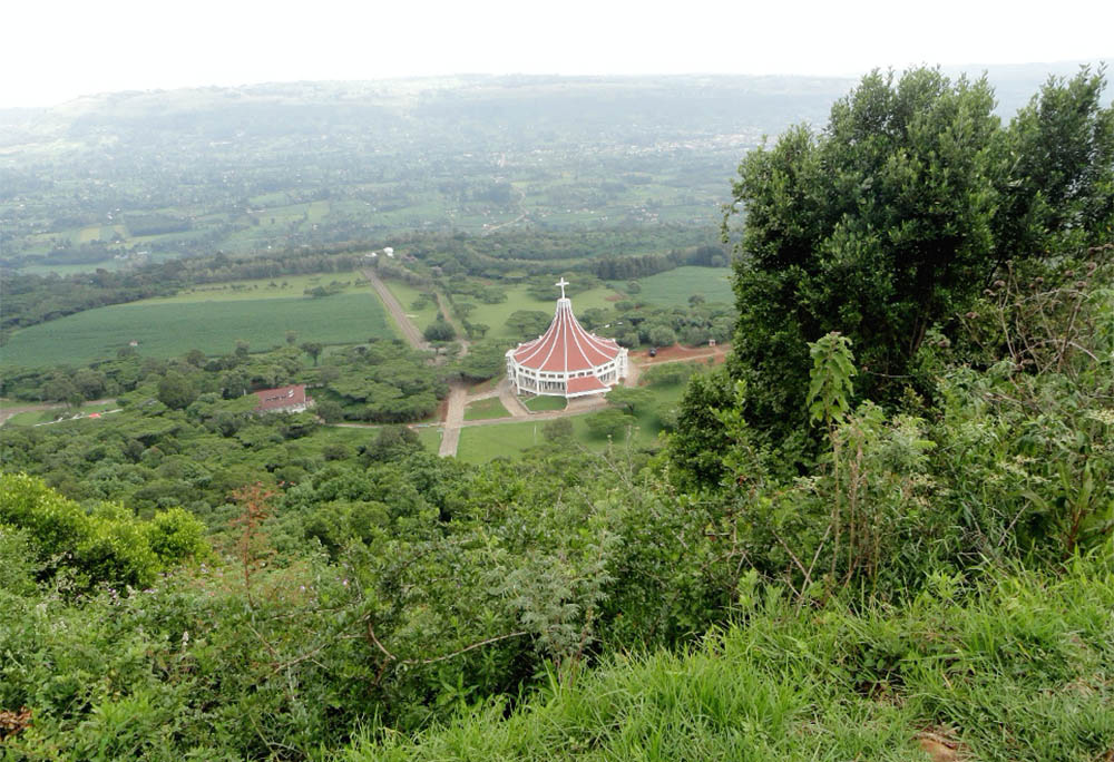 A newly built church is seen at the Subukia National Shrine, in the outskirts of Nakuru, Kenya. (Shadrack Omuka)