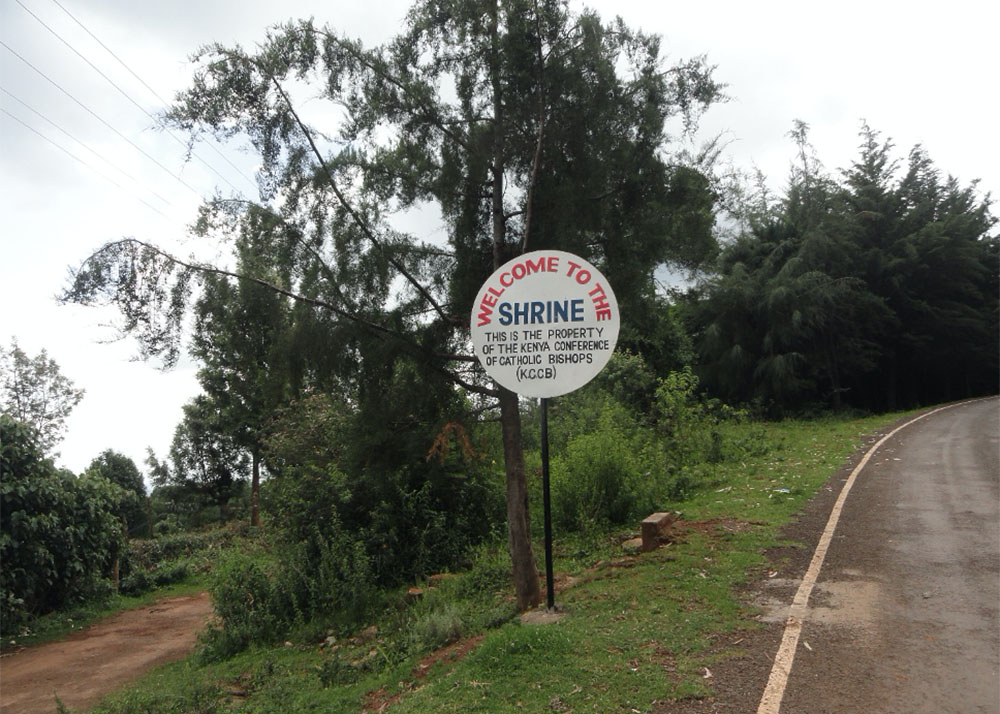 Since its founding in the 1980s, the 200-acre Subukia National Shrine in Kenya has been a place of worship for Christians and non-Christians alike, with surrounding forest and springs that many visitors consider to hold healing powers. (Shadrack Omuka)