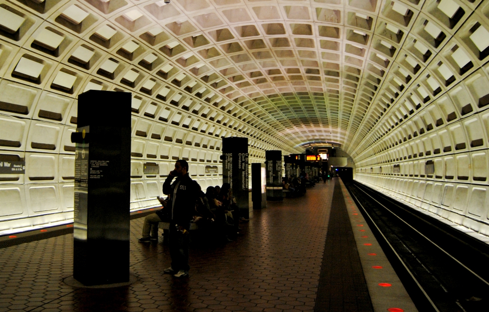 A metro station in Washington, D.C. (Wikimedia Commons/diego_cue) A metro station in Washington, D.C. (Wikimedia Commons/diego_cue)