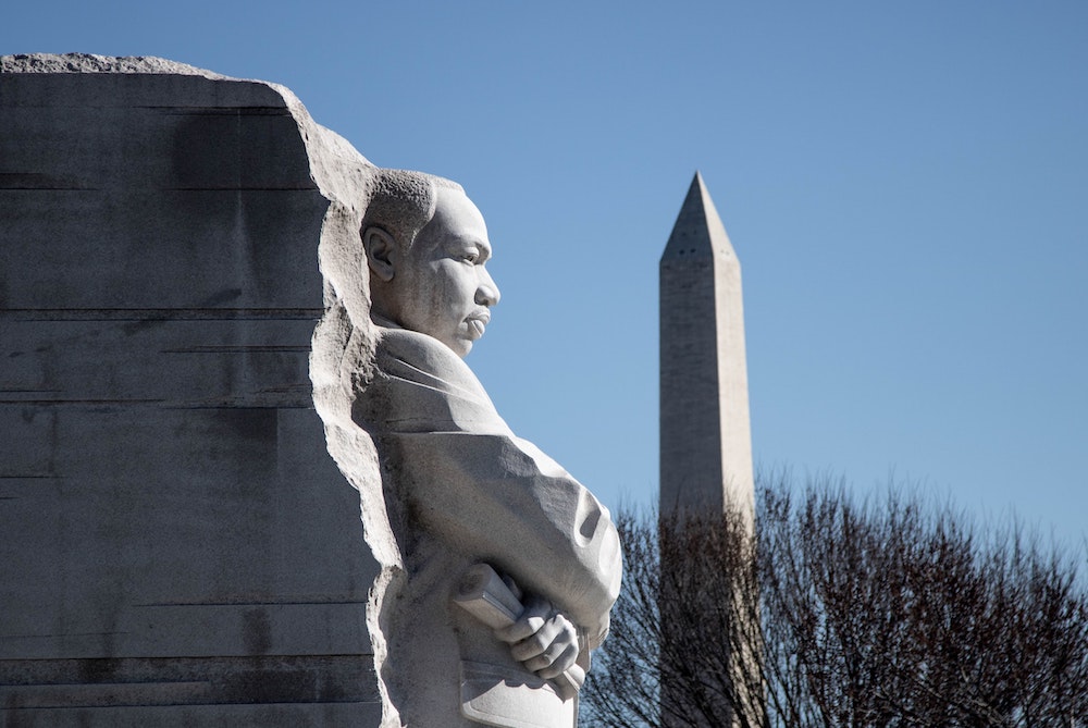 The Martin Luther King, Jr. Memorial in West Potomac Park in Washington, D.C., was dedicated Aug. 28, 2011, the 48th anniversary of the March on Washington for Jobs and Freedom, though the ceremony was postponed until Oct. 16 due to Hurricane Irene.