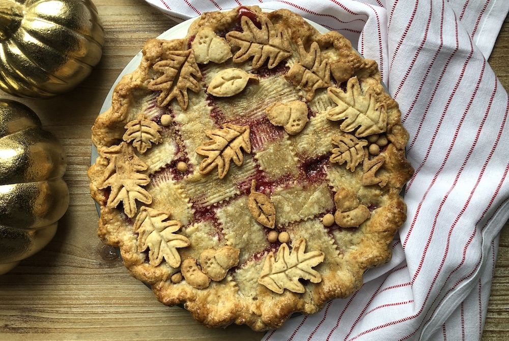 Cherry hazelnut pie (Renée LaReau)