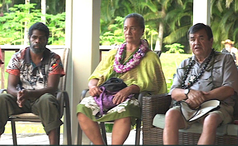 Indigenous elders from Alaska to Australia offered their views of what’s happening to the planet in a video released for Earth Day. (EarthBeat screengrab from video at www.wisdomweavers.world)