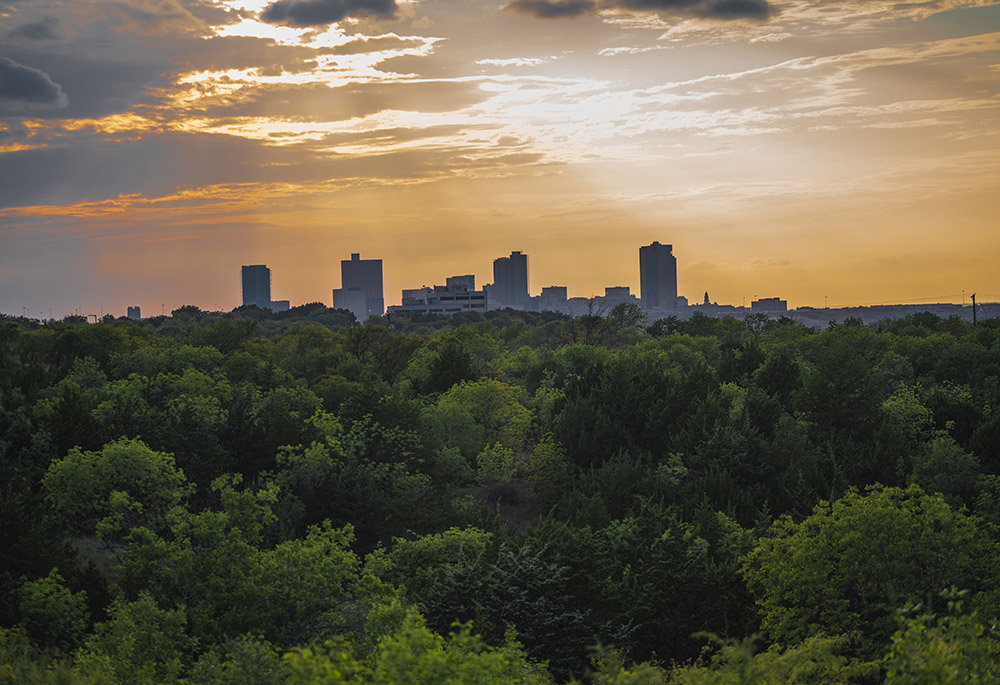 A view of downtown Fort Worth, Texas (Unsplash/J. Amill Santiago)