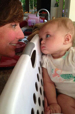 Nonna Amy Morris-Young with granddaughter Mary Elizabeth