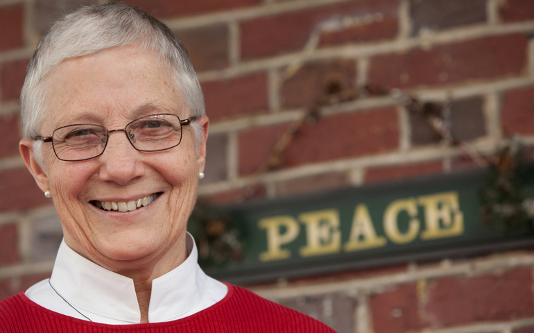 Marie Dennis in a 2012 file photo (CNS/Nancy Phelan Wiechec)