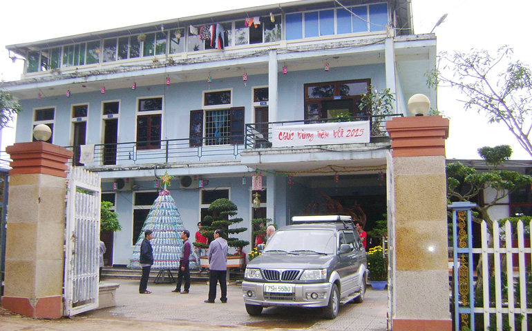 The drug rehab center was built by donations from Fr. Francis Xavier Tran Van An's relatives and benefactors. (Peter Nguyen)