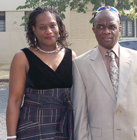 Laurel Jerome and her husband, Leyland