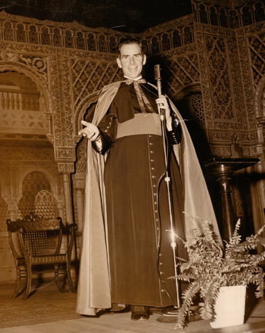 U.S. Archbishop Fulton (CNS/courtesy of the Pontifical Mission Societies in the United States)