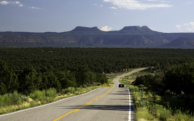 The Bears Ears Butte of the 1.35 million-acre Bears Ears National Monument in southeast Utah protect one of the most significant cultural landscapes in the United States, with thousands of archaeological sites and important areas of spiritual significance. (Creative Commons/Bureau of Land Management)