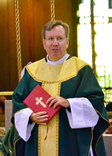 Msgr. Robert McClory, rector of the National Shrine of the Little Flower Basilica in Royal Oak, Michigan, and bishop-elect of Gary, Indiana (CNS/Detroit Archdiocese/Mike Stechschulte) Msgr. Robert McClory, rector of the National Shrine of the Little Flower Basilica in Royal Oak, Michigan, and bishop-elect of Gary, Indiana (CNS/Detroit Archdiocese/Mike Stechschulte)