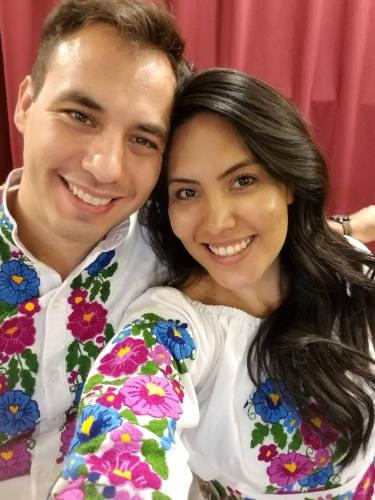 Brenda and Rudy Noriega-Flores, in line with their values to live a simple lifestyle and care for creation, decided to forego an expensive celebration with a simpler ceremony. (CNS photo/courtesy Brenda and Rudy Noriega-Flores)