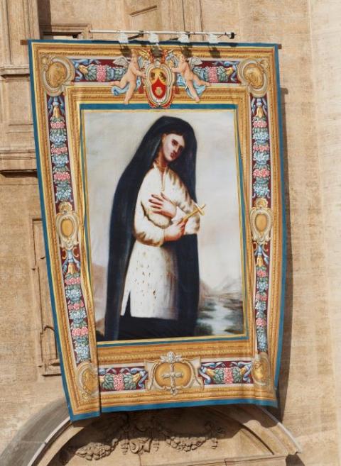 banner of St. Kateri Tekawitha