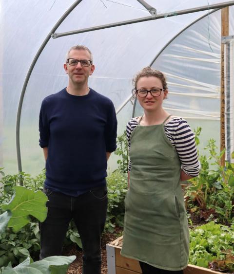 Kevin Hargaden, theologian, and Ciara Murphy, environmental biologist, work for the Jesuit Centre for Faith and Justice, which is based at the Gardiner Street Parish in Dublin (Courtesy of the Jesuit Centre for Faith and Justice)