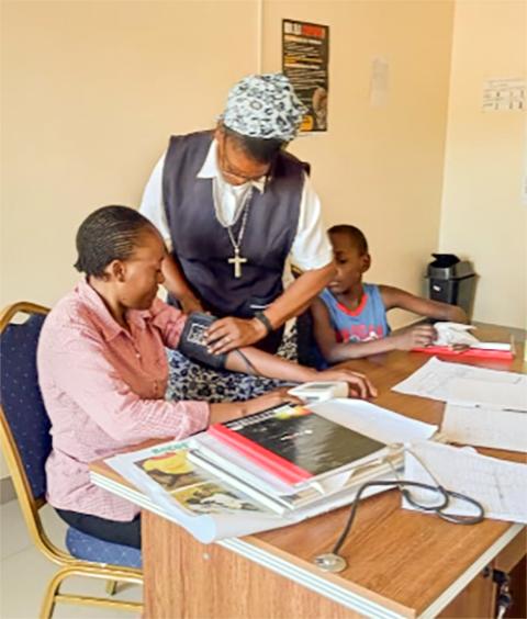 St. Thomas Mission Hospital is run by the Daughters of the Redeemer in Chibombo, Zambia. (Courtesy of Matilda Mubanga)