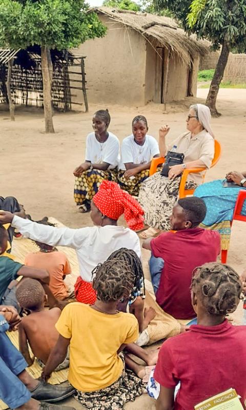 Now in Mozambique, Sr. Maria João Prudência continues to serve the local community, children, young people and their families. (Courtesy of Our Lady of Fatima's Sisters of Reparation)