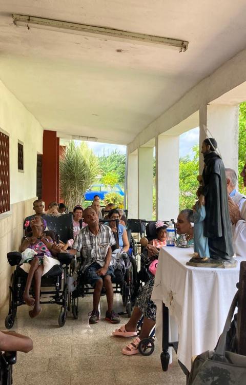 La Edad de Oro, el cotolengo de las Hijas de la Caridad en Cuba, es una institución para personas con discapacidades. (Foto: cortesía de las Hijas de la Caridad)