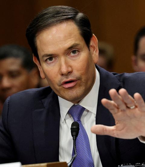 U.S. Secretary of State Marco Rubio testifies at a Senate Foreign Relations Committee hearing on Capitol Hill in Washington May 20, 2025, on President Donald Trump's State Department budget request. (OSV News/Reuters/Jonathan Ernst)