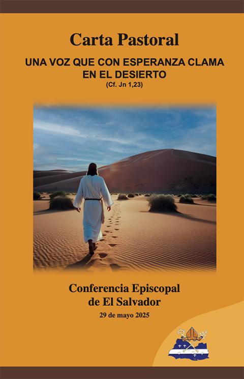 The cover of the pastoral letter released May 29, 2025, by the Episcopal Conference of El Salvador (NCR screenshot)