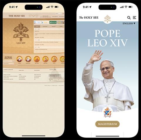Vatican.va is home to information on all 267 popes, their writings and the  magisterium.  (Courtesy of Vatican.va)