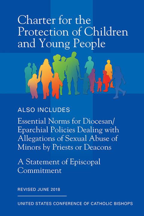 The cover of the U.S. Conference of Catholic Bishops' "Charter for the Protection of Children and Young People," known as the Dallas Charter (CNS/Courtesy of USCCB)