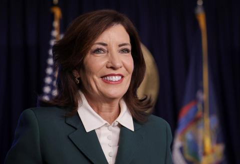 New York's Gov. Kathy Hochul is pictured Nov. 14, 2024. (OSV News/Reuters/Kent J. Edwards)
