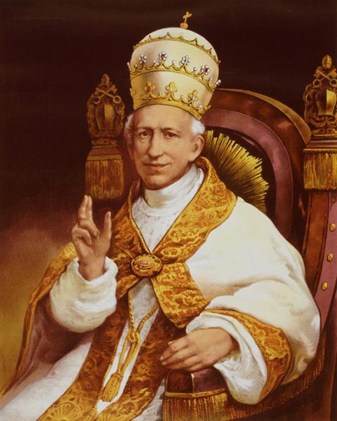Pope Leo XIII is depicted in this official Vatican portrait. (OSV News/Library of Congress)