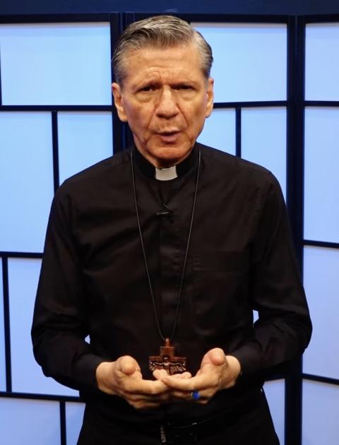 Archbishop Gustavo García-Siller of San Antonio speaks July 5, 2025, on the flooding in Kerr County, Texas. (OSV News/Screenshot via Catholic Television of San Antonio)