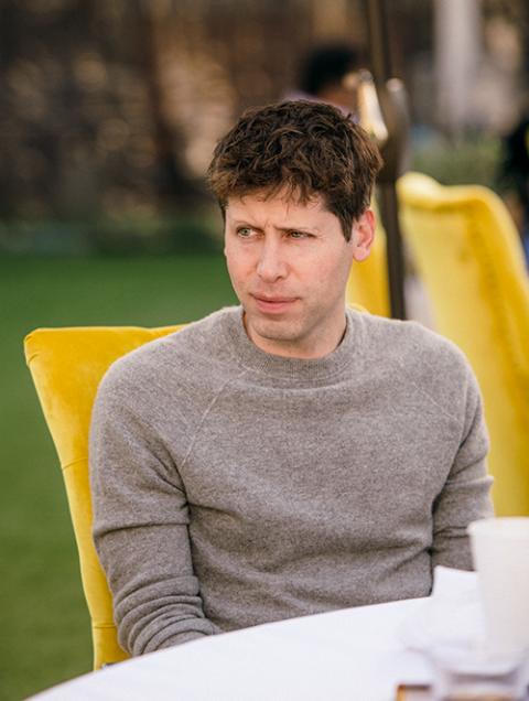Sam Altman, CEO of OpenAI, in November 2022 (Wikimedia Commons/Village Global)