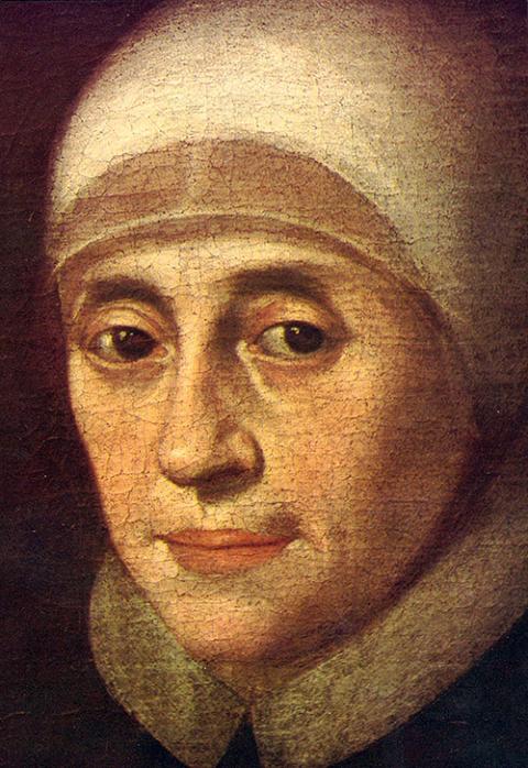 Sr. Mary Ward, pictured in an undated painting, is the founder of the Congregation of Jesus and the Institute of the Blessed Virgin Mary, known as the Loreto Sisters. (CNS/Courtesy of Bar Convent)