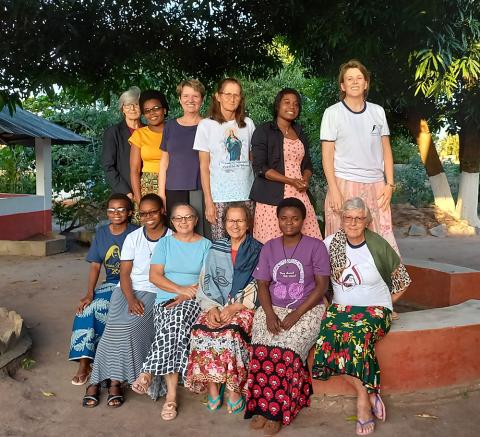 Members of the Immaculate Heart of Mary Congregation from all over the world (Courtesy of Rita Schneider)