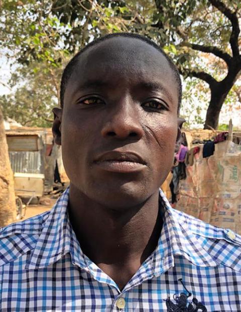 Aminu Abubakar, who lives in Abuja's Area 1 IDP Camp (Chinedu Asadu) Aminu Abubakar, who lives in Abuja's Area 1 IDP Camp (Chinedu Asadu)