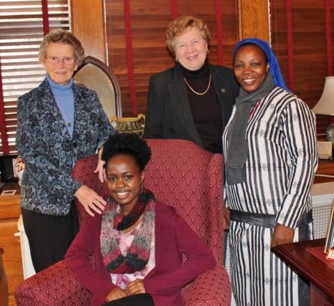 Kathryn Miller, Carol Jean Vale, Helen Imhandeyo Alekhuojie, Mercy Thuranira Kathryn Miller, Carol Jean Vale, Helen Imhandeyo Alekhuojie, Mercy Thuranira