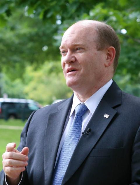 Sen. Chris Coons (Wikimedia Commons/Senate Democrats) Sen. Chris Coons (Wikimedia Commons/Senate Democrats)