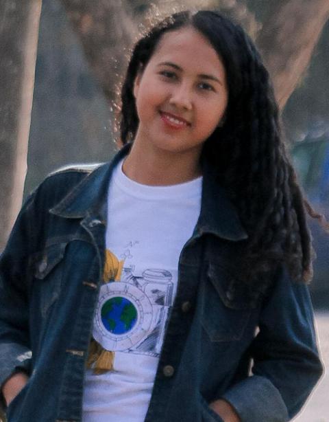Gelen López, a 24-year-old communicator from La Libertad who coordinates a Generación Romero youth group (Provided photo) Gelen López, a 24-year-old communicator from La Libertad who coordinates a Generación Romero youth group (Provided photo)